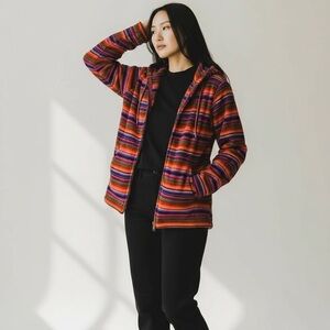 Chico's Multicolor Striped Women's Jacket